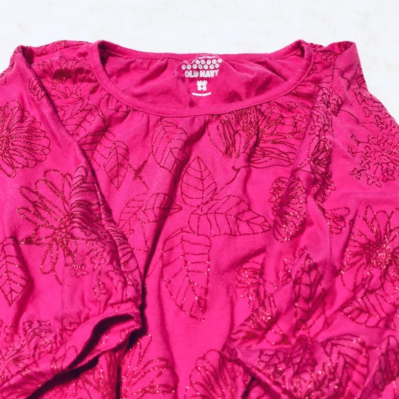 Girl’s Old Navy Dolman Sleeve Top Size Small 6-7 - Picture 9 of 9